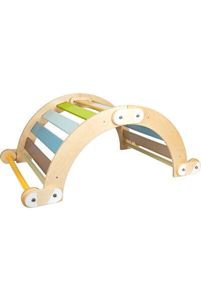 Small Foot Arc de cățărat din lemn „Aventură” - Joc creativ și dezvoltare mot...