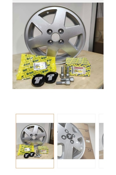 OPAR DOĞAN KARTAL ŞAHİN SLX 6 KOL JANT ADET FİYATI ORJİNAL (KAPAK VE BİJONLAR...