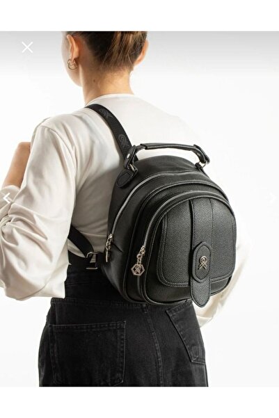 BLACK Women's Mini Backpack