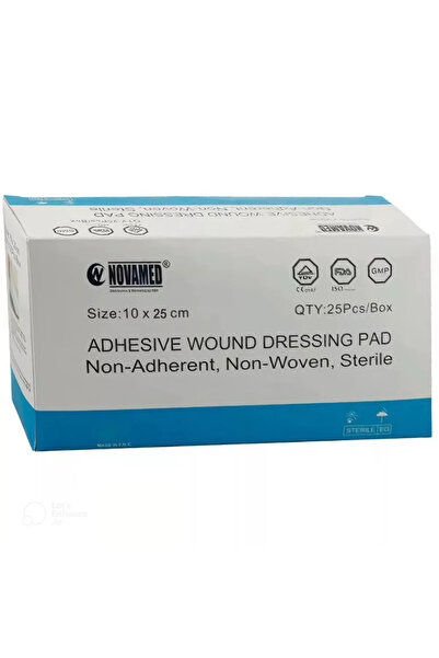 NOVAMED W.D ADH WATERPROOF 10X25 50S