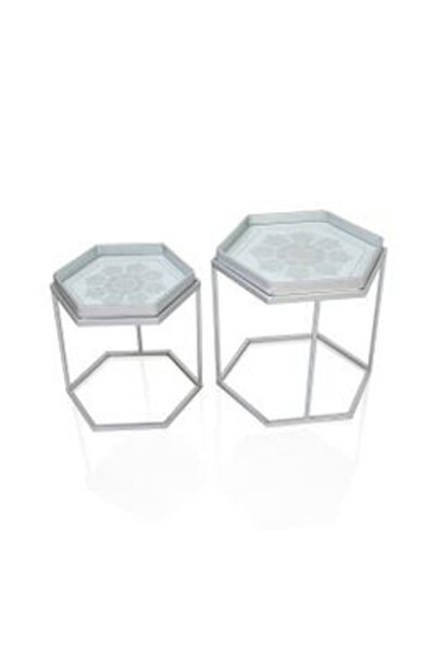 Midas Furniture SCARA NESTED TABLE 2 PCS