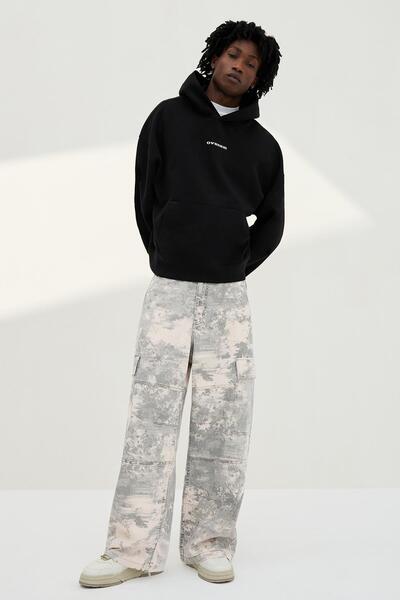 Bershka Kargo paraşüt jean