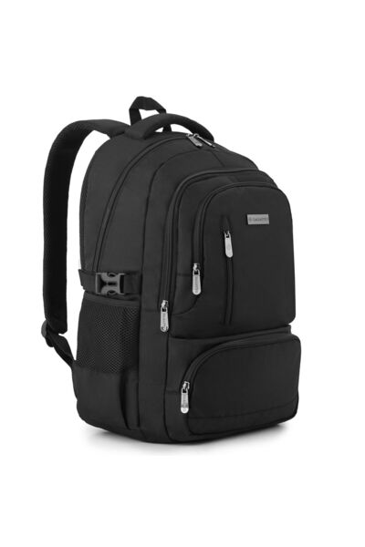 zagatto Rucsac calatorie avion, Zagatto, Negru, Bagaj de mana 40x30x20 cm, Wi...