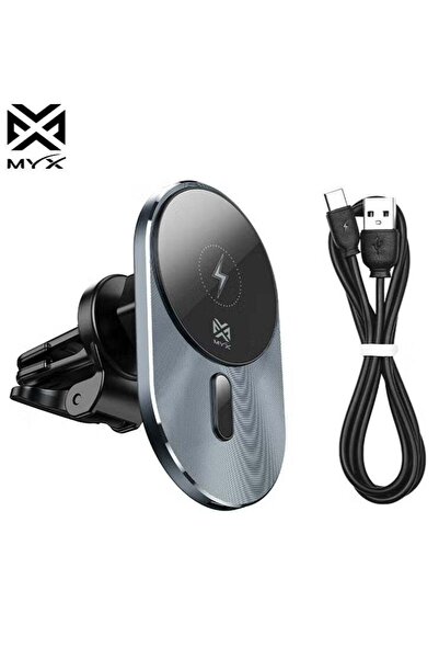 MYX Magnetic Wireless Fast Charging In-Car Phone Holder - MY91