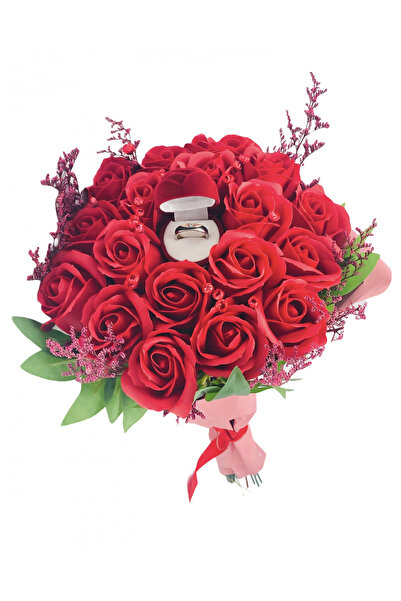 Eventissimi Μεσαίου μεγέθους, προσαρμόσιμη ανθοδέσμη με τριαντάφυλλα για πρότ...