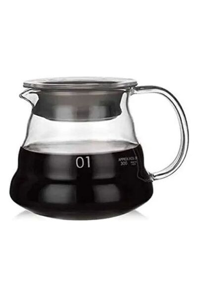 Arabest Glass Coffee Server for Drip Coffee Maker,Standard Glass Coffee Caraf...