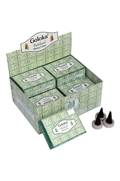 Goloka Set de 2 conuri de patchouli dhoop