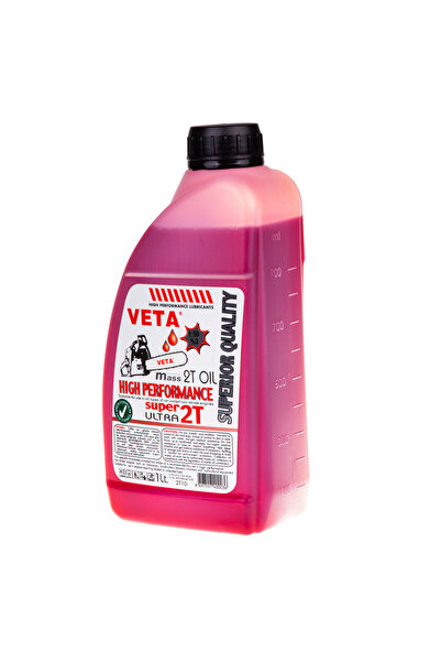 Veta 2T İki Zamanlı Motor Yağı - Motorlu Testere ve Tırpan Yağı 1 LİTRE