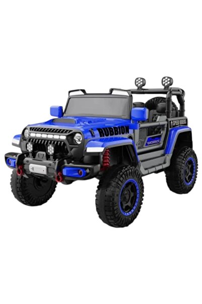 Leno Battery-Powered Electric Jeep – Latest Design - Blue