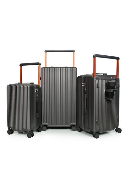 MORANO Murano Three-Piece Spinner Luggage Set Size: 28"-24"-20" Inches Color:...