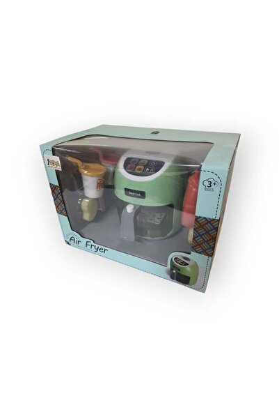 KIZILKAYA سلسلة ألعاب آسيا للمطبخ الصغير: مقلاة هوائية ومجسمات طعام