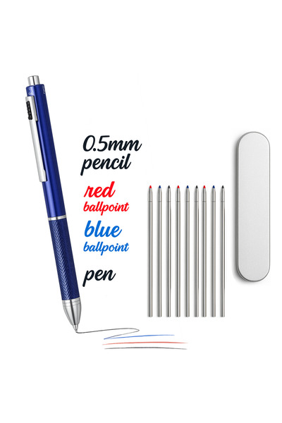 SOFIEV Pix multifunctional 4 in 1 Gravity - SOFIEV®, pix rosu, albastru, negr...