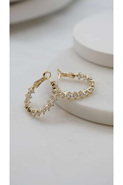 Jerie Su Yolu TamTur Halka Küpe