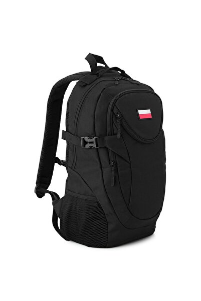 zagatto Men's backpack, Zagatto® Black, Laptop compartment, For school, hikin...