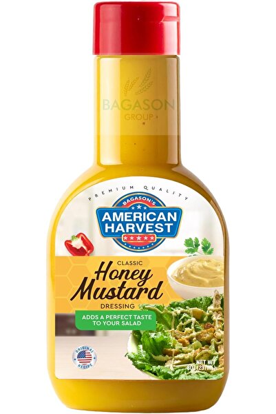 American Harvest صلصة الخردل بالعسل الكلاسيكية 237 مل | وصفة أمريكية أصلية | ...