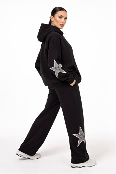 SeninOlsun Siyah Basic Eşofman Takımı