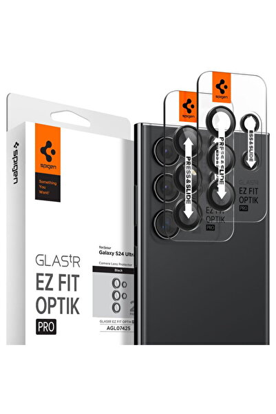 Spigen Camera Film for Samsung Galaxy S24 Ultra (set 2) - Optik.tR EZ FIT - B...