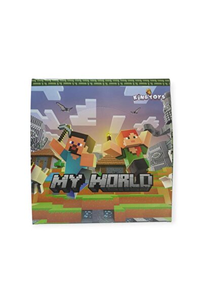 KIZILKAYA مجموعة كينج تويز ميني ماي وورلد ليغو للبناء