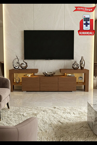 Platinreyon BURC LEDLİ TV ÜNİTESİ 200 CM