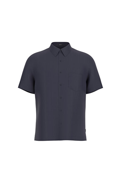 Guess Cămașă Bowie cu mânecă scurtă pentru bărbați - Afumată