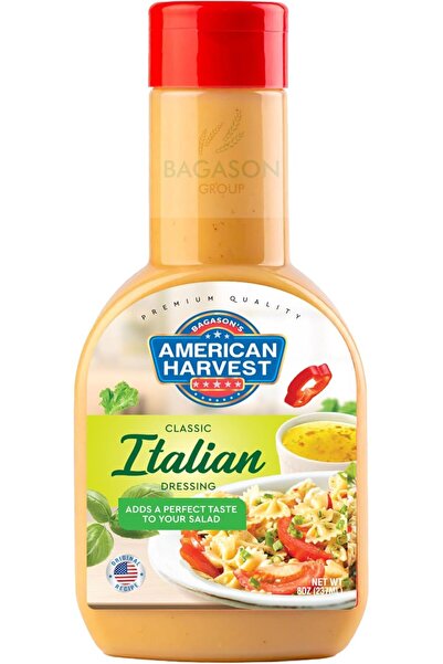 American Harvest صلصة تتبيلة السلطة الإيطالية الكلاسيكية، 237 مل (8 أونصة).