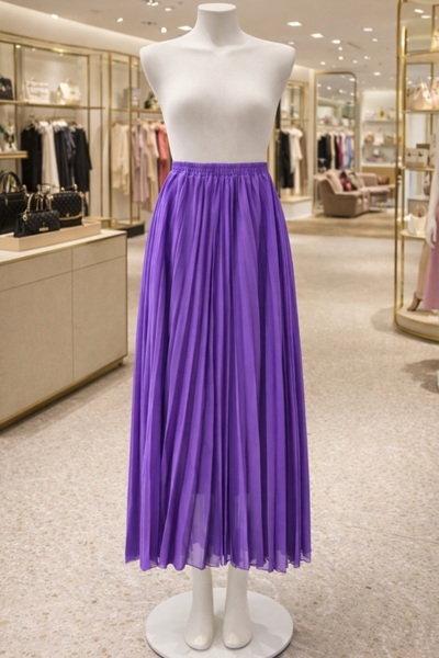 Butik 💜 Mor pileli uUn etek 💜