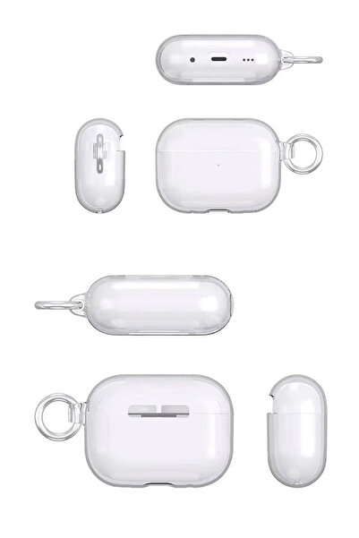 OZBAY TICARET حافظة OZB Airpods Pro 2 (الجيل الثاني) - شفافة 968654132