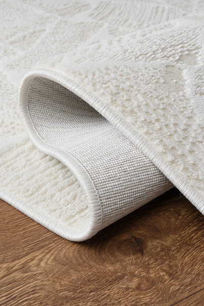 Home Fiona Yaprak Desenli Polip Polyester Halı