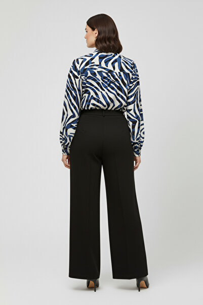 MYLİNE Patterned Loose Cut Blouse