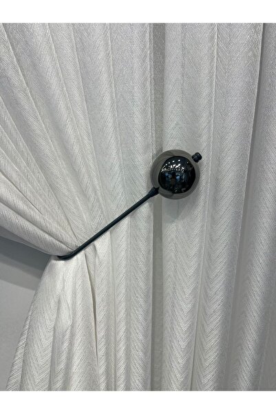 La Diva Home Perde Hayalet Perde Kol Bağı- Perde Kornişten Toplama (1 Adet)- ...