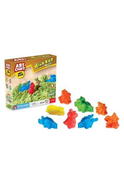 OZBAY TICARET Ozb 03613 Dinosaur Sand Set 500 Gr Artsand 968654132