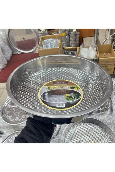 ASVEN Abant Steel Raw Meatball Kneading Tray No.2 10 Pcs