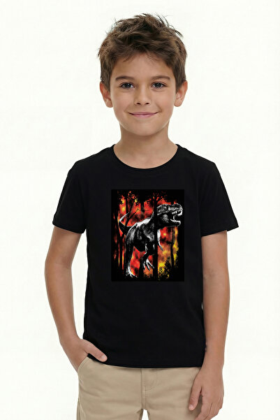 par lingerie pl Παιδικό κοντομάνικο μπλουζάκι με στάμπα για αγόρια B21