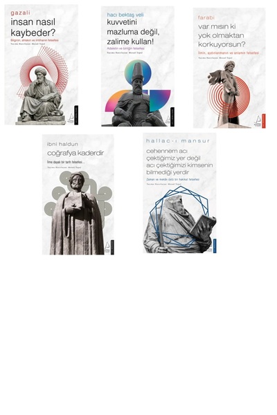 Destek Yayınları Hallac-ı Mansur - Farabi- Gazali - Hacı Bektaş Veli- İbn-i H...