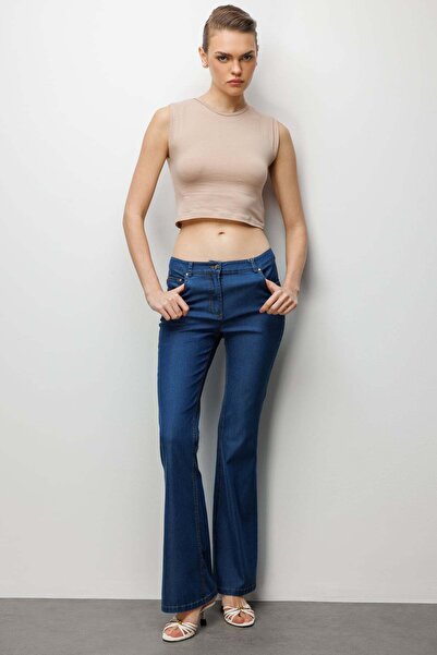 Ekol Beş Cep İspanyol Paça Pantolon