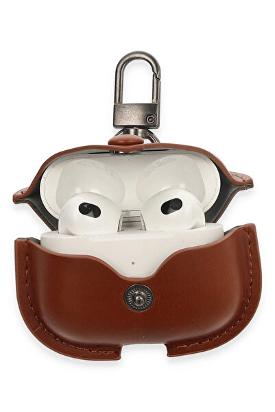 OZBAY TICARET Ozb AirPods 3 (3Rd Generation) Bag Leather Case - Tan 968654132