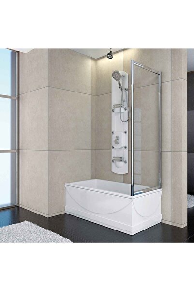 Sırduş 40x50 Sır-Lüks Küvet Üstü Yan Panel Duşakabin