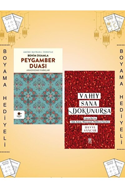 Timaş Yayınları Boyamalı Benim Duamla Peygamber Duası Arasındaki Farklar Vahi...