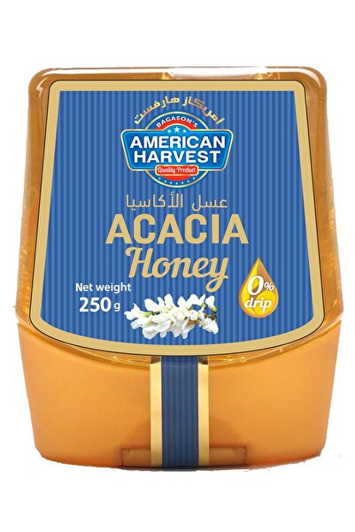 American Harvest Acacia Honey Squeeze Jar 250g | Dairy, Nut, Gluten-Free