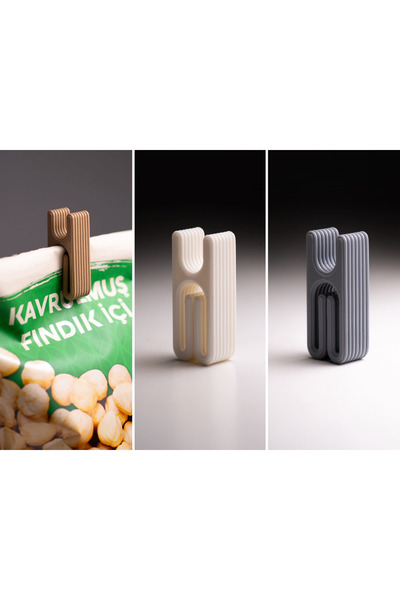 DU&ER 10 قطع من أكياس التغليف الصغيرة / مشابك التغليف - ملحقات عملية للإغلاق