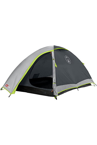 Coleman Cort tip cupolă Darwin 3 pentru 3 persoane (gri/verde deschis, model ...
