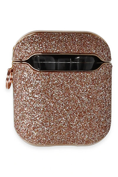 lunirawear حافظة لونيرا ايربودز 2 (الجيل الثاني) سبيل سيلفي اللامعة - ذهبي ور...