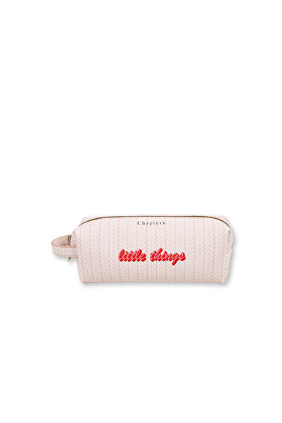 Chapters Mini Çanta, Pink Leaves