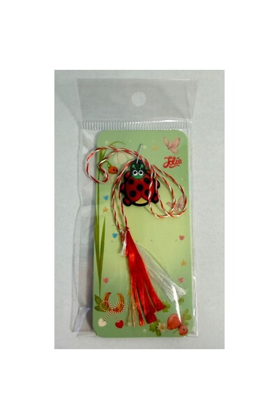 Flippy Colored Rubber Martisor, Model 2