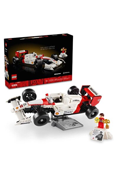 OZBAY TICARET أيقونات OZB 10330 - ماكلارين MP4/4 وأيرتون سينا 693 قطعة +18 عا...