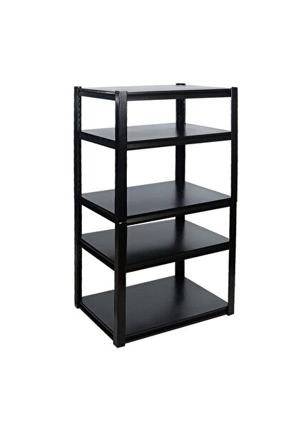 concent 5-Tier Metal Shelving Unit - Practical Organization in Stylish Grey