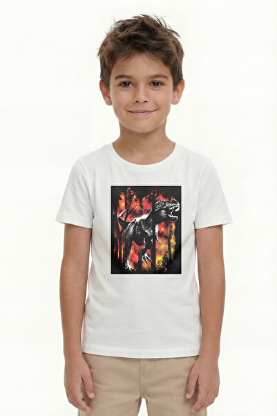 par lingerie pl Παιδικό κοντομάνικο μπλουζάκι με στάμπα για αγόρια B21