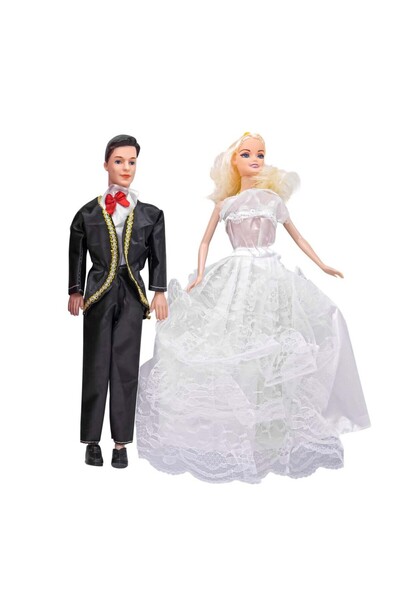 Emora Gelin ve Damat Bebekler 64531