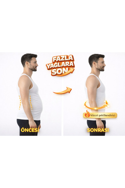 Mercan V YAKA KORSE ATLET - BEYAZ, TERLEME YAPMAZ