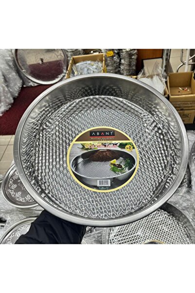 ASVEN Abant çelik çiğ köfte yoğurma tepsisi NO.2 10 ADET